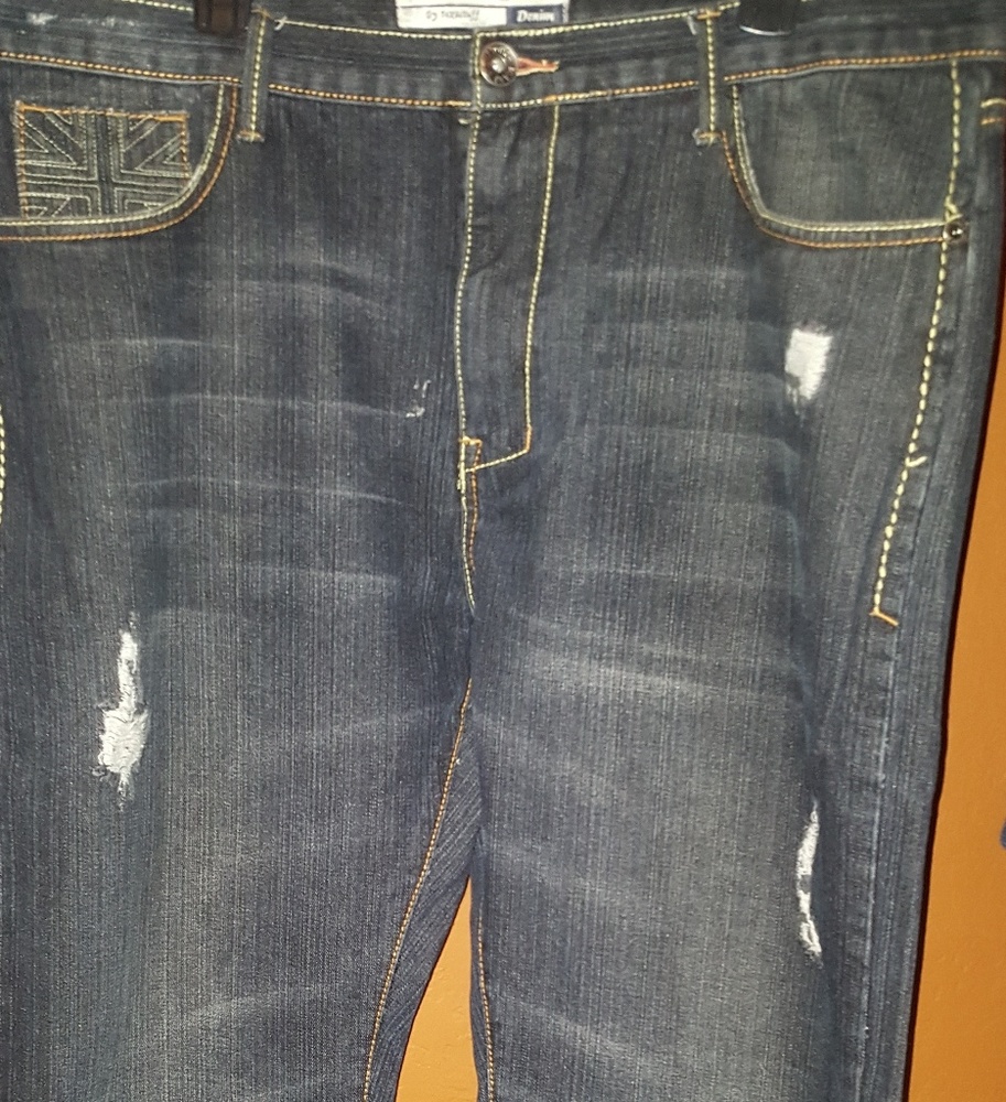 Mens Black Denim Jean